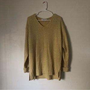 vintage yellow sweater